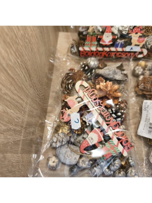 Vegyes szárított termés csomag 90 gr /csomag ajándék Boldog karácsonyt felirattal 