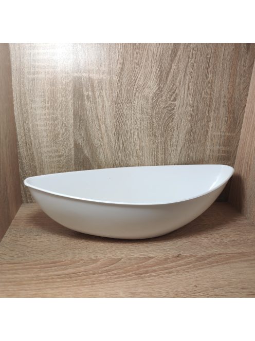 Műanyag tál/csónak ovális alacsony 7*31,5cm 1db több színben