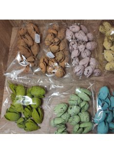 Bakuli szárított termés festett színekben