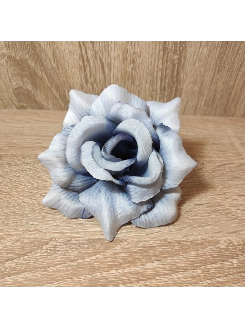 Rózsa virágfej 1db D10cm kékes 
