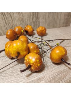 Tök betűzős barnás narancs színű 1db