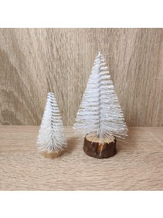 Dekor fenyőfa fehér 1db több méretben