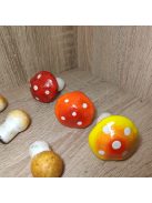 Betűző vargánya gomba 3db/csomag 2méretben -őszi kiegészítő