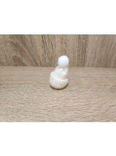   Mini kötött sapka 5cm 4 színben 1db -karácsonyi kiegészítő