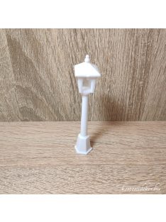   Műanyag kandeláber 10 cm két színben 1db -karácsonyi kiegészítő