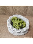 Rattan golyó/ vesszőlabda 3cm 4db-os több színben 