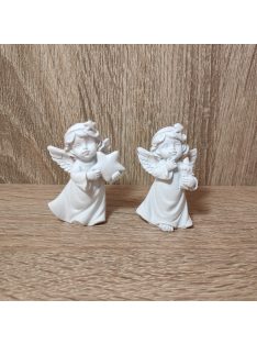 Angyal fehér álló poly M6cm 1db