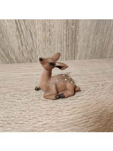 Őzike figura ülő barna M4,5cm 1db