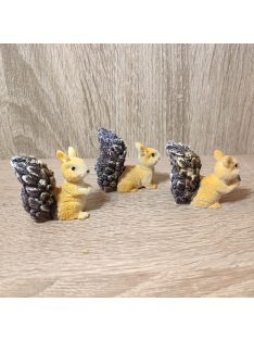 Mókus 3féle barna 1db 5x4x3,5 cm