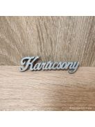 Karácsony felirat 10cm több színben