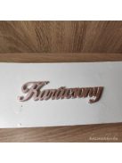 Karácsony felirat 10cm több színben