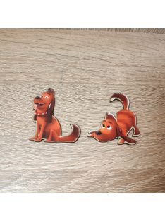 Grincs kutyája nyomtatott dekortábla 5cm 1db kétféle