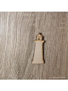 Fa natúr világító torony 6cm 1db