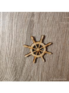 Fa natúr hajó kormány 5cm 1db